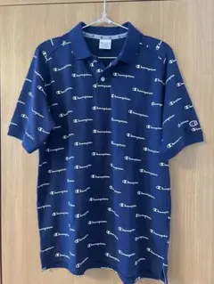 Champion ネイビー ポロシャツ　サイズ XL