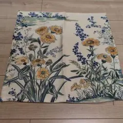 花柄クッションカバー