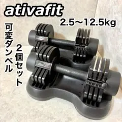【引取限定】ATIVAFITダンベル可変式　20kg×2個 Amazon | ATIVAFIT 可変式ダンベル 5kg-30kg 12段階調節