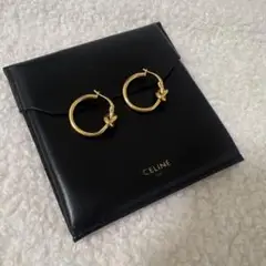 CELINE セリーヌ　ノットスモールフープ