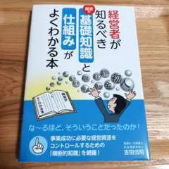 経営者が知るべき基礎知識と仕組みがよくわかる本