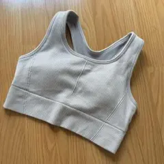GUACTIVE ヨガブラ M グレー リブ