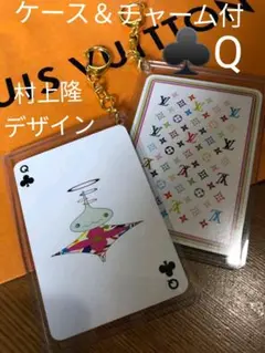 (大人気♣️Q ケース&チャーム付) VUITTON 村上隆マルチトランプ 16