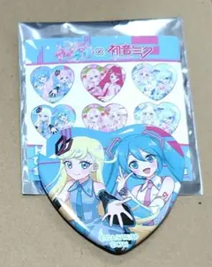 アイプリ　初音ミク　缶バッジ