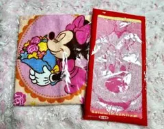 【新品未使用】ミニー　ハンドタオル&タオルハンカチセット