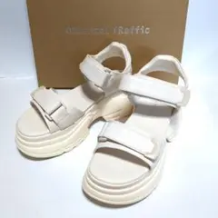 オリエンタルトラフィック 厚底 サンダル　アイボリー　M