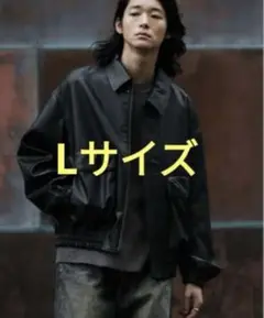 WYM ARTIFICIAL GRAIN SHORT BLOUSON レザー
