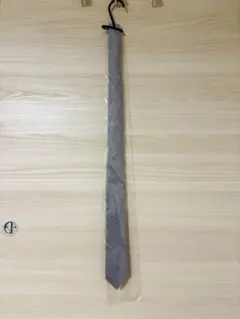 COMME CA グレー ネクタイ