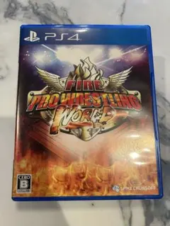 【美品】ファイヤープロレスリングワールド　PS4