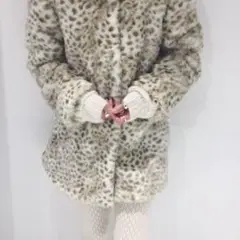 EDIT.FOR LULU ダルメシアンファーコート