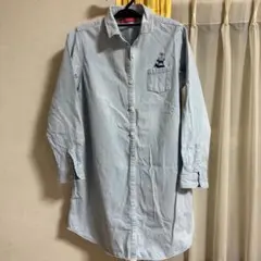 graniph デニムシャツワンピース