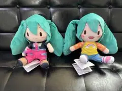 初音ミク×オシャレ魔女ラブandベリー　ふわぷち　Mぬいぐるみ　2種セット