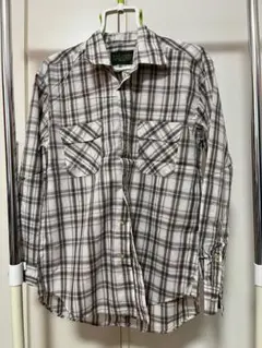 F.Y.L.S チェック柄長袖シャツ LL