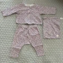 Petit Bateau プチバトー　セットアップ　巾着つき　67