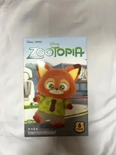 MINISO ディズニー ズートピア ぬいぐるみキーホルダー 新品未開封