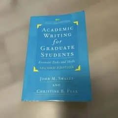 Academic writing for graduate students