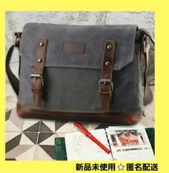【人気商品】ショルダーバッグ A4　キャンバス　通勤・通学・旅行に！おすすめ