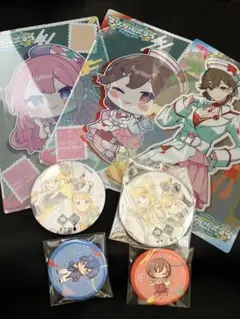 鏡音レン　鏡音リン　10 周年　バッジ　レジャフェス　マジミラグッツ