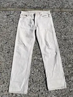 90s リーバイス501　ホワイトデニム　made in USA