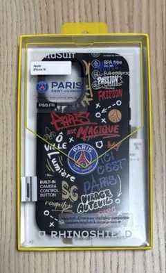 【ほぼ新品】iPhone16用ケース　ライノシールド×PSGデザイン