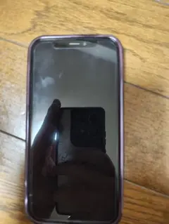 iPhone X スペースグレイ　背面割れ