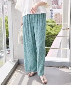 AMERICAN HOLIC アメリカン ホリック ボーホー柄ワイドパンツL