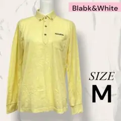 Black&White ブラックアンドホワイト シャツ イエロー M 長袖