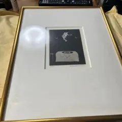 銅版画　下村宏　サーカス　道化師シリーズ　額入り