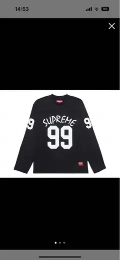 トップス Supreme 24ss 99 L/S Football Top White M Supreme 99 L S Football Top (SS24) - $110