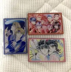 ふしぎ遊戯　アクリルマグネットコレクション　3個セット　セリア