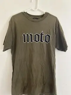 Yamaha moto Tシャツ オリーブグリーン