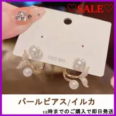 SALE♡ ピアス イルカ 耳飾り ピアス アクセサリー 可愛い 韓国