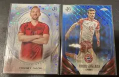 ハリーケイン　トーマスミュラー　Topps Chrome バイエルンミュンヘン