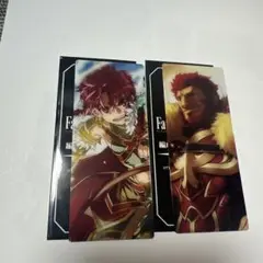 FGO 最終再臨展　編成画面風カード 　ライダー　イスカンダル　アレキサンダー