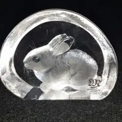 MatsJonasson ウサギ フルリードクリスタル