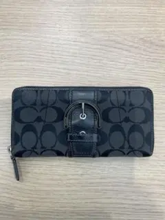 Coach ブラック 長財布