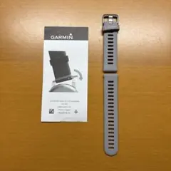 【中古】GARMIN クイックリリースバンド 18mm グレー