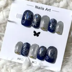 花火ネイル