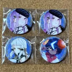 FGO Fes.2025缶バッジ4点セット メドゥーサ ペンテシレイア ワンジナ