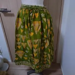 ピープルツリー✨リサイクルサリー タックスカートb