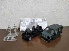 HUSTLER ハスラーミニカー ガチャ 1/64 ブルーイッシュブラック