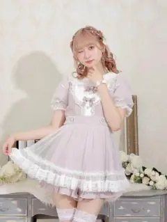 NOEME ノエミー メニーリボンドレッシーフレアセットアップ ピンク