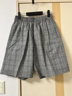 オンザコート　プレイゾーン　チェック柄　ハーフパンツ　XLサイズ