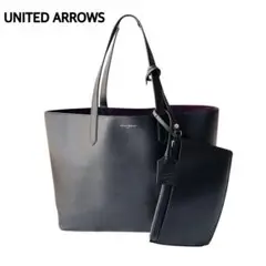 【未使用級】UNITED ARROWSユナイテッドアローズ トートバッグ 黒