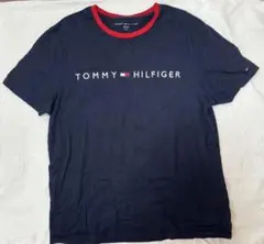 TOMMY HILFIGER ネイビー Tシャツ L/G