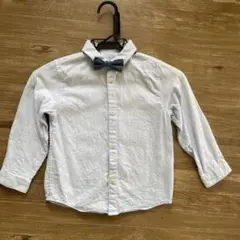 ZARA ボウタイ付き長袖シャツ 3-4歳用