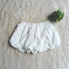 SHEIN シーイン バルーンシルエットパンプキンパンツ XS　ショート　白