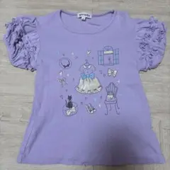 SHOO-LA-RUE パープル Tシャツ 120