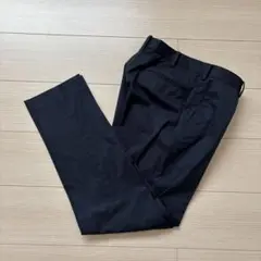 ユニクロ　パンツ　ネイビー　紺色　メンズＬ相当　スラックス　UNIQLO