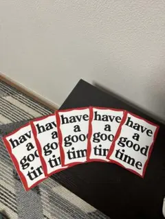 have a good time ステッカー 5枚セット